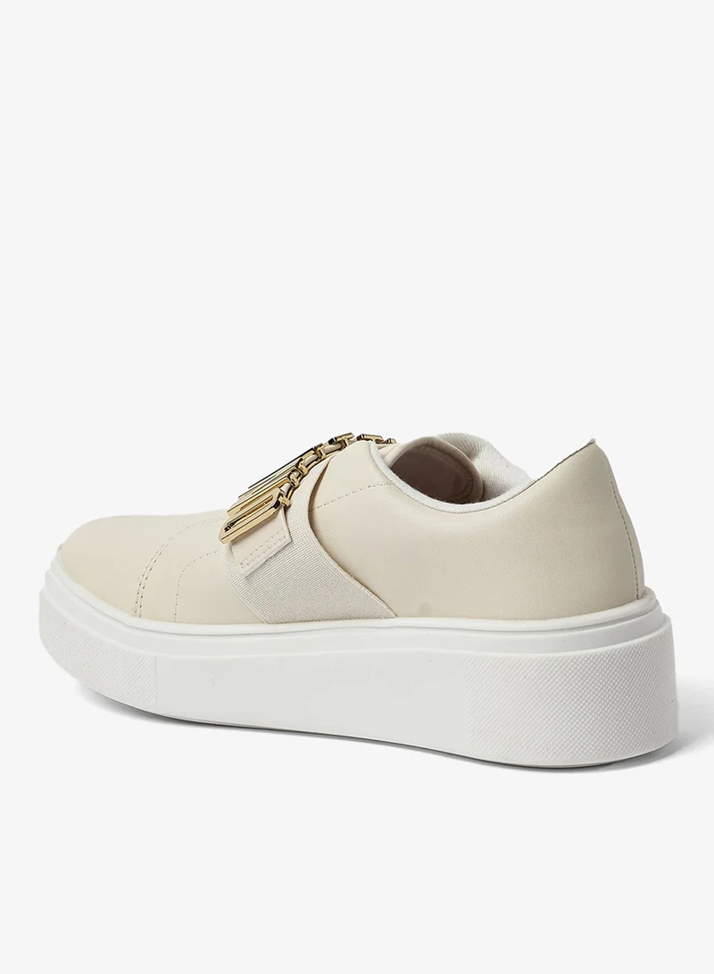 VIZZANO  Laura Logo Detailed  Low-Top Sneakers for Women | Best Price UAE