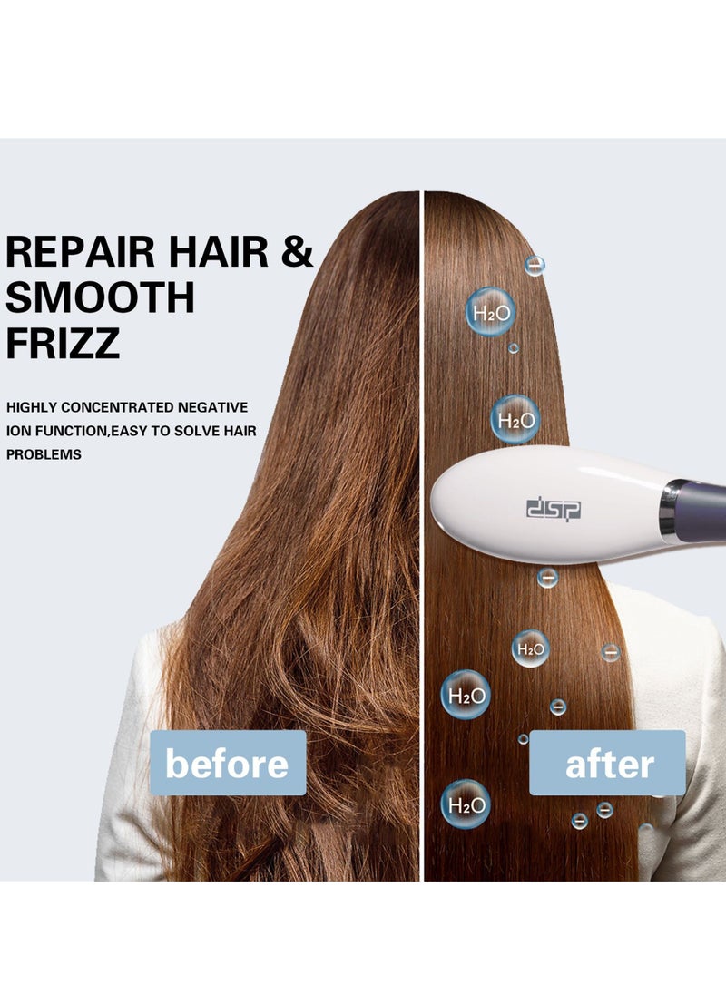DSP Straightening And Curling Dual-purpose Curling Iron Straightening Comb  - Image 2