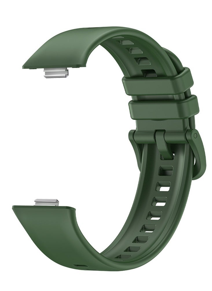 HW 4 PCS Strap for HUAWEI Watch Fit 3, Silicone Watchband Replacement Bracelet  - Image 4