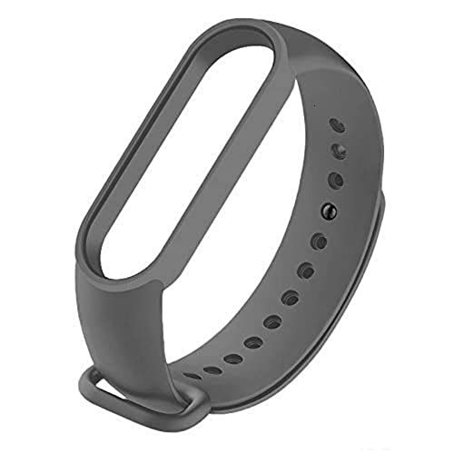 INEFABLE Mi SmartWatch 5 and 6 Watch Straps Original for Mi Watch M5 and M6 Watch Strap Soft Silicone Adjustable Watch Strap-Device Not Incuded-Black,Blue,Dark Grey-Pack of 3 - Image 2