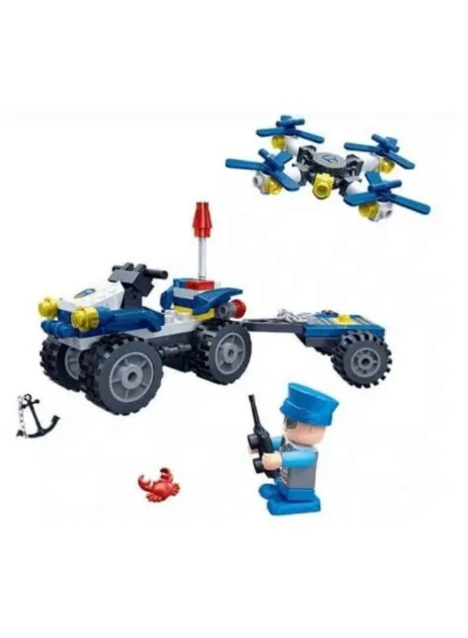 BanBao سلسلة الشرطة - 110 قطعة - Image 2