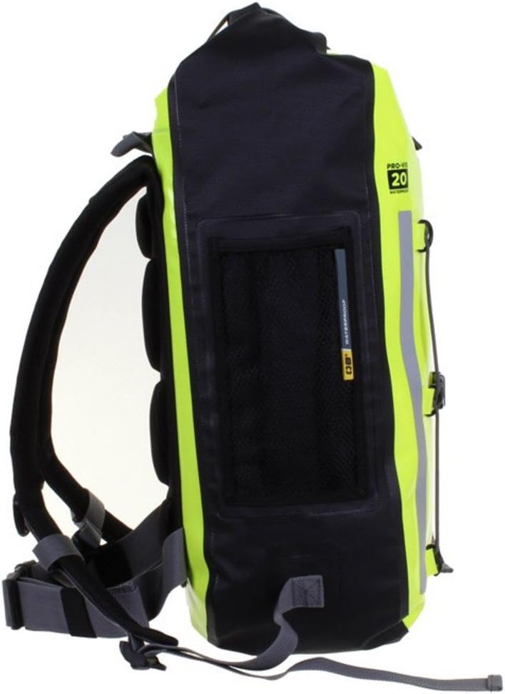 Overboard Pro-Vis Waterproof Backpack - 30 Liters, High Visibility Yellow - Image 3