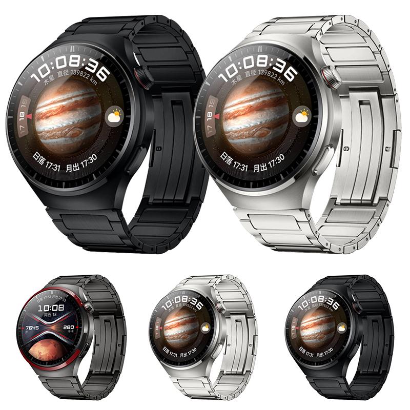 erorex 22Mm I-Shaped Buckle Stainless Steel Watch Band(Titanium Color) - Image 2