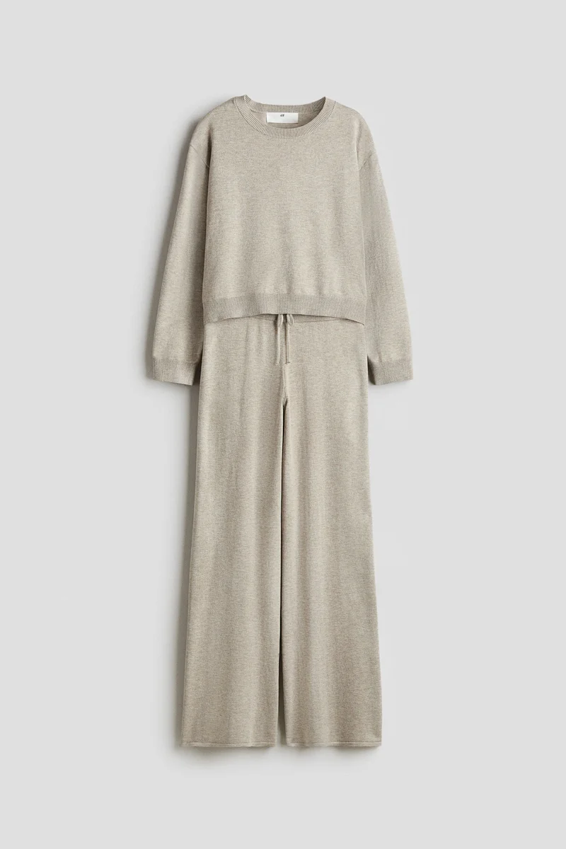 H&M 2-piece fine-knit set