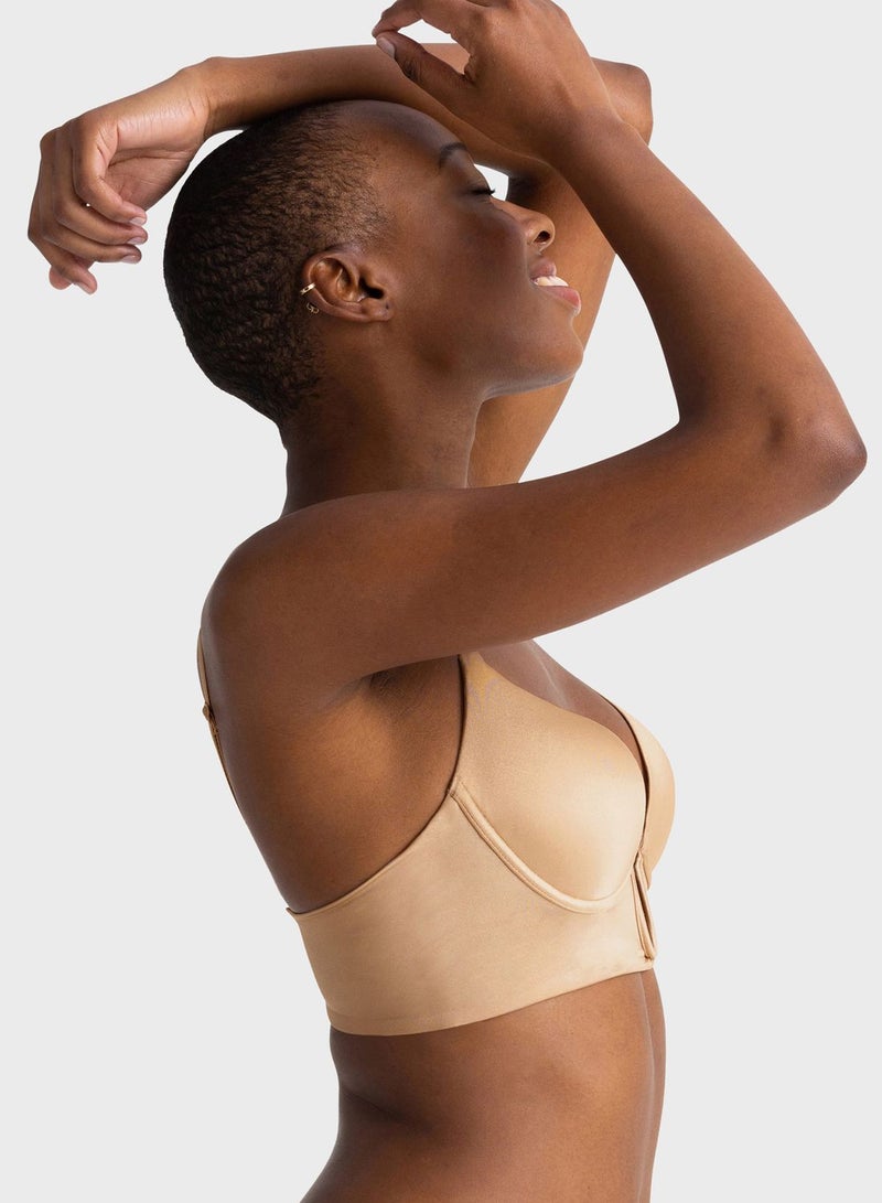 Dorina Plunge Neck Padded Bra - Image 3
