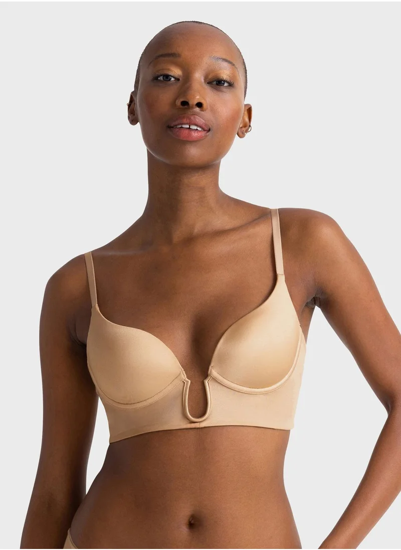 Dorina Plunge Neck Padded Bra