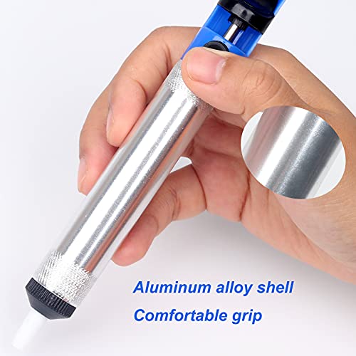 Lesnow Solder Sucker Desoldering Pump,Electric Soldering Iron Auxiliary Tool Manual Desoldering Suction Pump,Vacuum Pump Solder Removal Tool (2 pcs Desoldering Pumps) - Image 4
