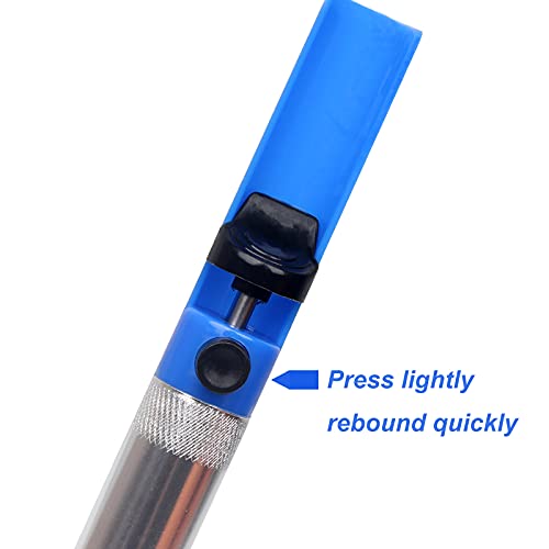 Lesnow Solder Sucker Desoldering Pump,Electric Soldering Iron Auxiliary Tool Manual Desoldering Suction Pump,Vacuum Pump Solder Removal Tool (2 pcs Desoldering Pumps) - Image 3