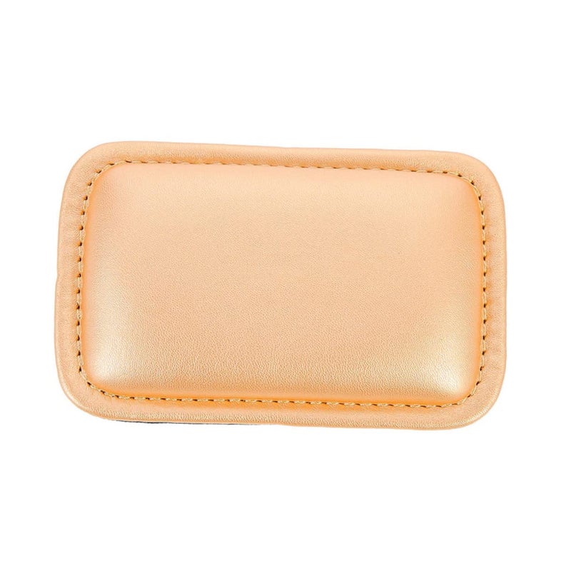 2Pcs Black PU Leather Ergonomic Mouse Wrist Rest Cushion Relieves Wrist Fatigue For Office Computer - Image 2