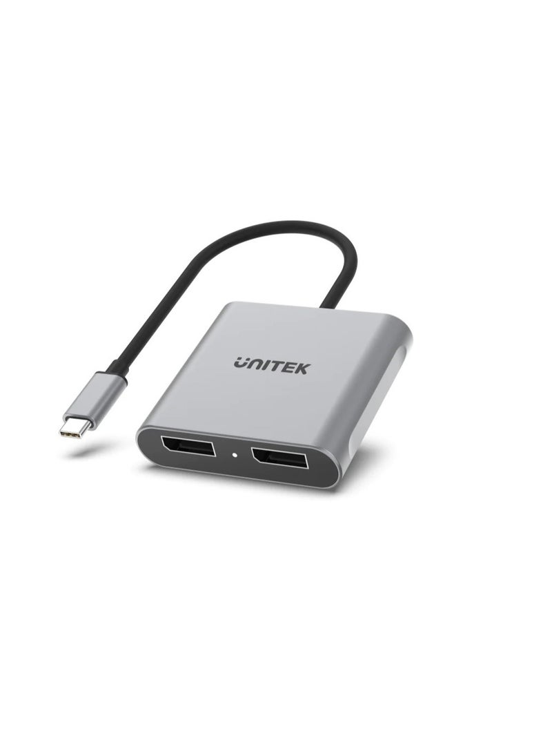 UNITEK محول USB-C إلى Dual DisplayPort حتى 8K - Image 5
