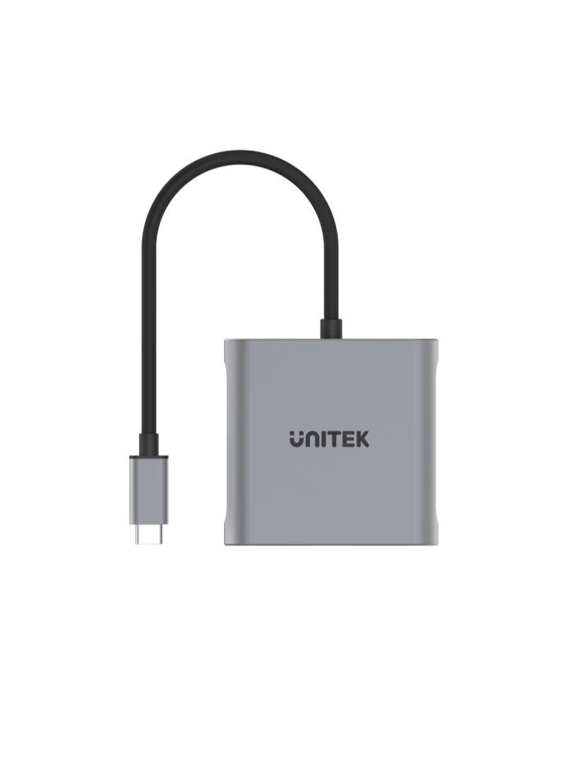 UNITEK محول USB-C إلى Dual DisplayPort حتى 8K  - Image 2
