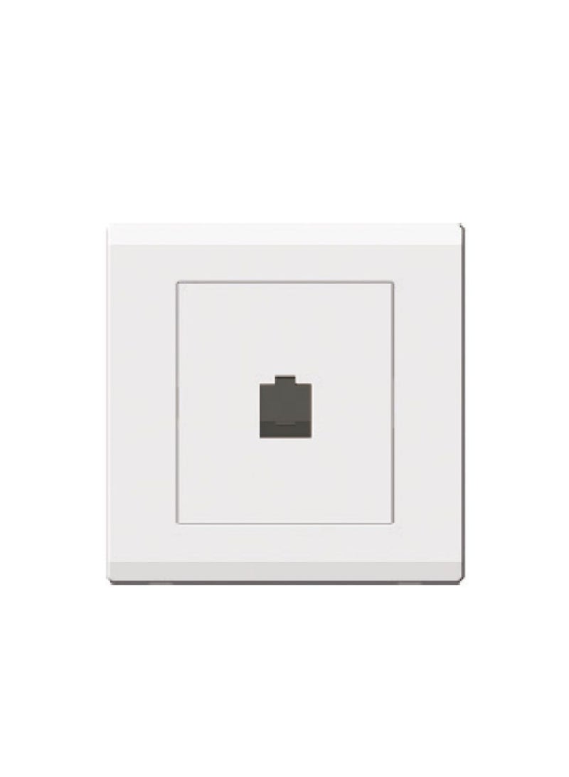 milano هاتف ميلانو بقاعدة معدنية بيضاء 210100300289