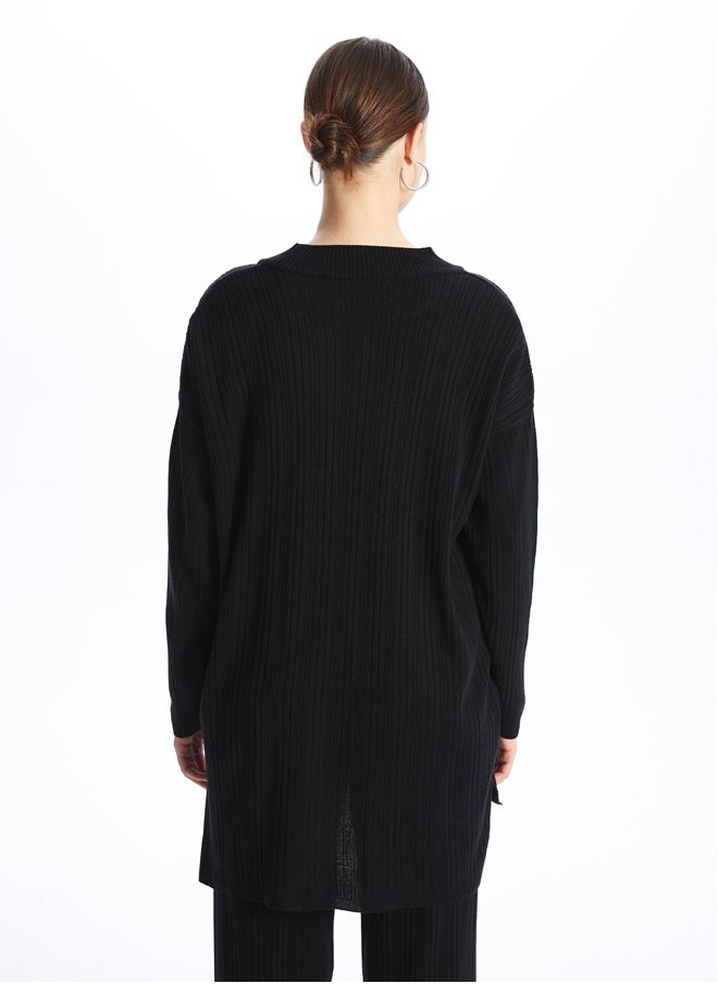 LC WAIKIKI - Half Turtleneck Regular Long Sleeve Women's Tricot Tunic - Image 1
