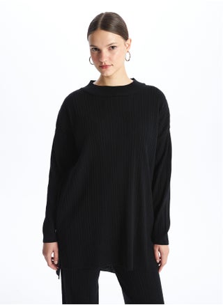 Half Turtleneck Regular Long Sleeve Women's Tricot Tunic - pzsku/ZF00A701D127839DB1ADDZ/45/_/1735652090/8213a7db-443f-4e07-936b-f2cf6e116dd4