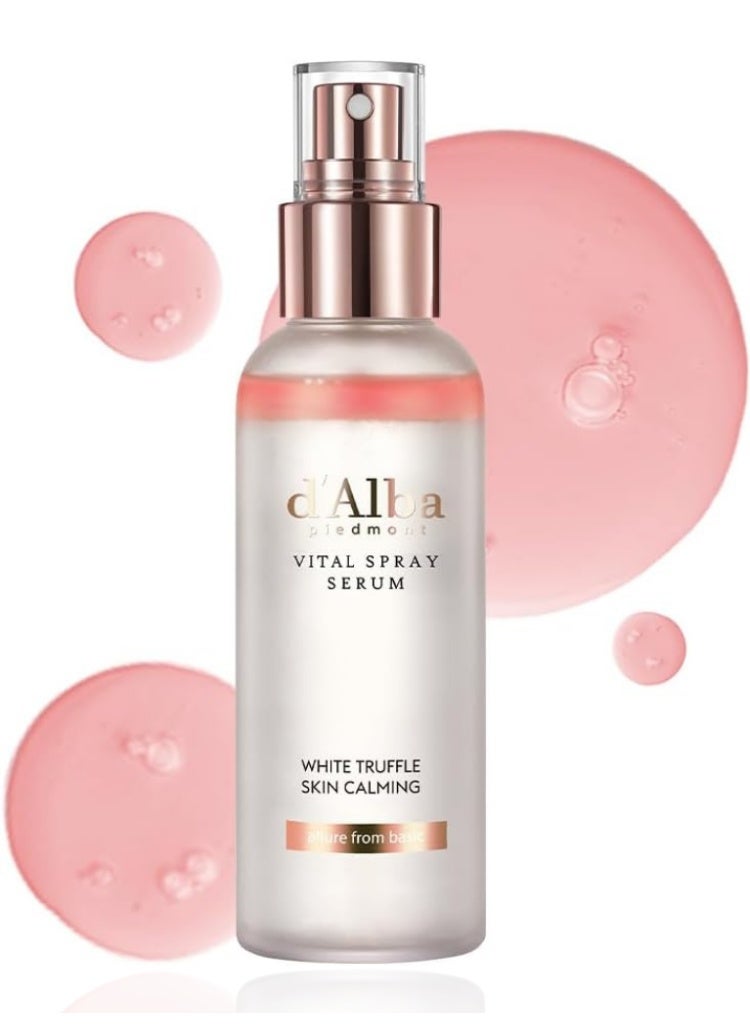 d'Alba Dry, Dehydrated & Dull Skin Care – d’Alba White Truffle Vital Spray Serum 100ml for Deep Hydration, Radiance & Firming - Image 1