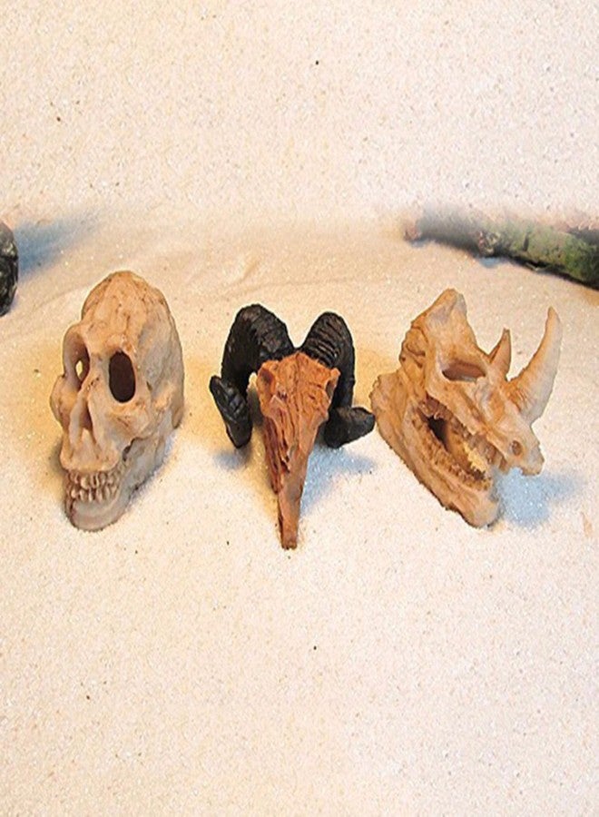 SRI Decorative Aquarium Miniature Ornaments (Pack of 4) (Brown) - Image 3