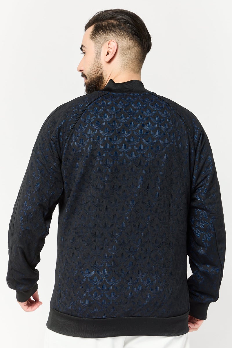 adidas Originals Men Sportswear Fit Long Sleeve Outdoor Jacket, Multicolor  - Image 3