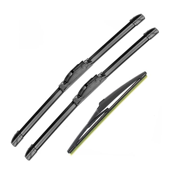 Front And Rear Windshield Wipers Pack Of 3Pcs For 20052015 Nissan Armada 20042010 Infiniti Qx56 20112014 Acura Tsx 24 22 Front Windscreen Wiper And 12 Rear Wiper Blade
