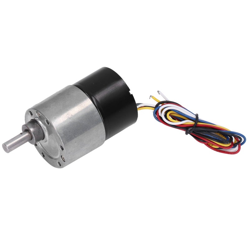 Gear Motor Speed Reduction Brushless D Shaft Low Noise CW CCW Rotation Geared Motor DC12V960RPM - Image 1