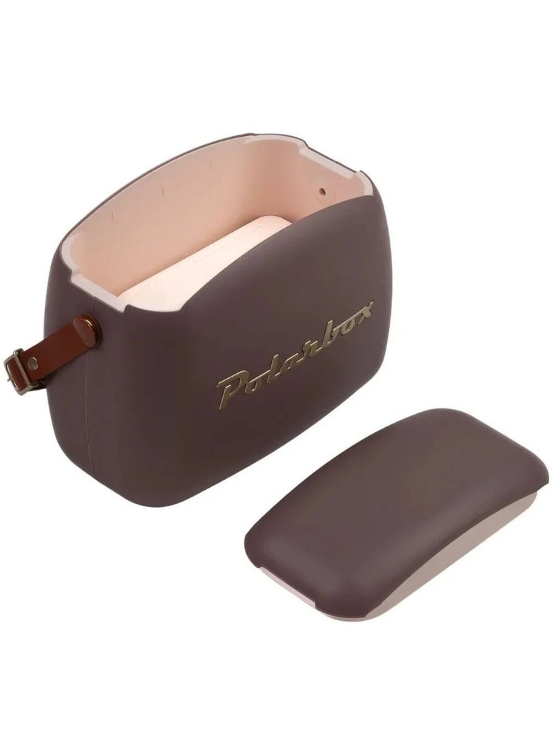 Polarbox 6 Liters Urban Cooler Bag with 2 Containers Mauve Gold - Image 4