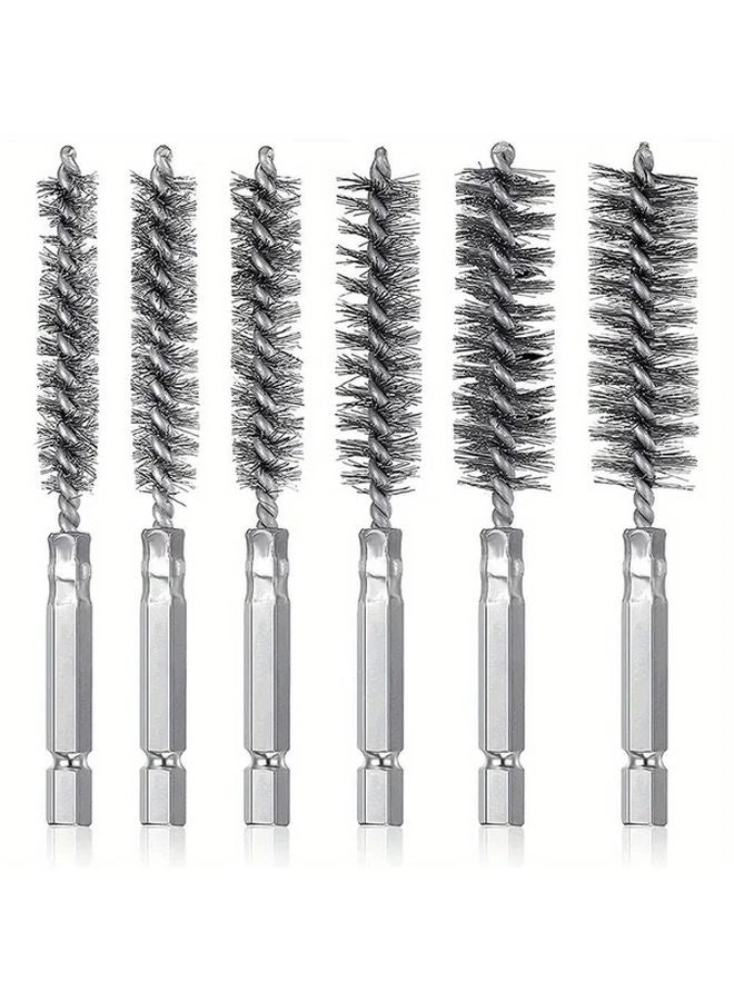 12MM Wire Tube Cleaning Brush Rust Polishing Tool For Automotive Industry - Image 2