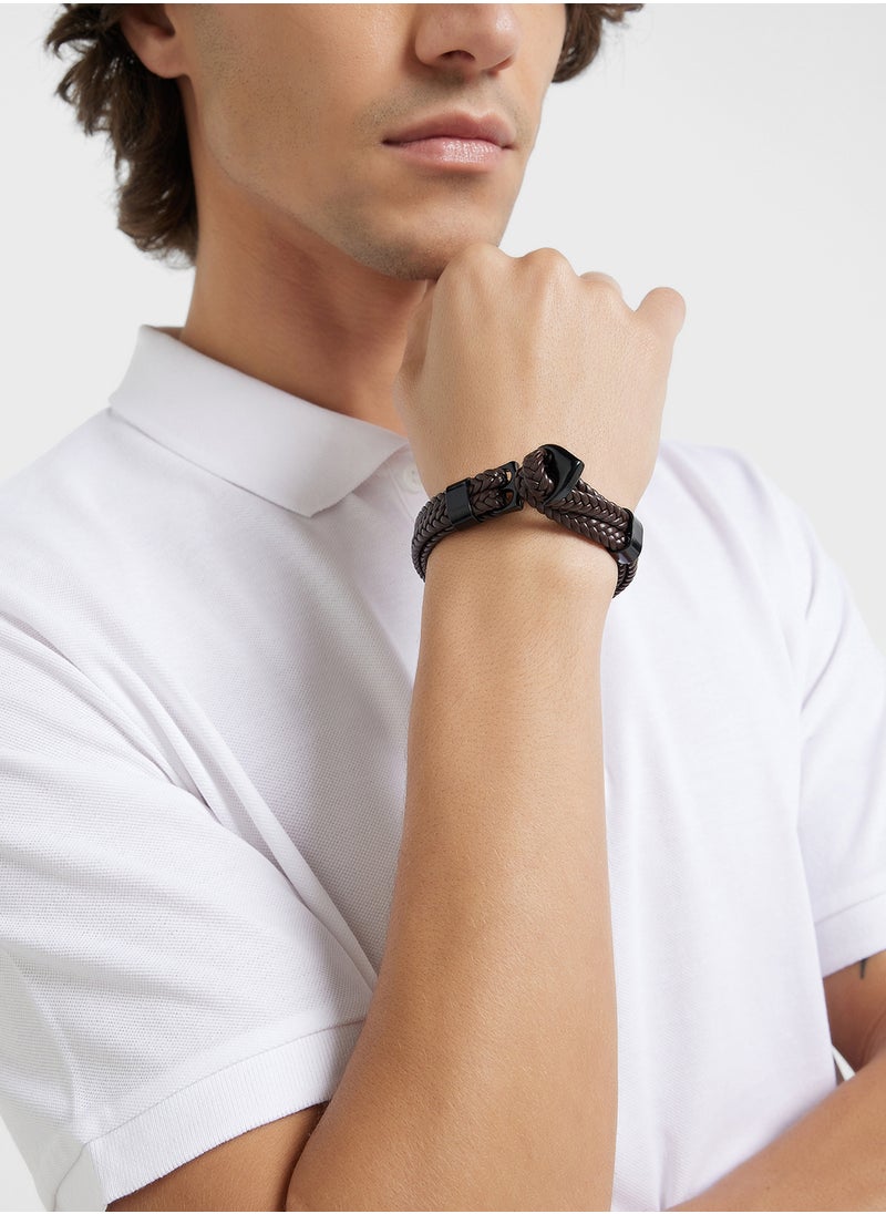 Robert Wood - Anchor Braided Bracelet - Image 1