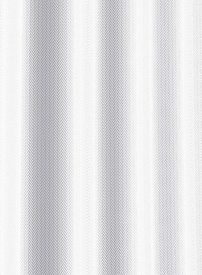 Hookless Fabric 3-in-1 Shower Curtain Set with PEVA It’s A Snap! Snap-in Liner and Window, 71x74 in., Bright White, 6-Pack - Image 3