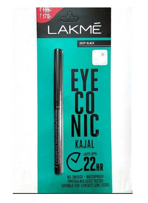 LAKME Eye Conic KAJAL DEEP BLACK 0.35g