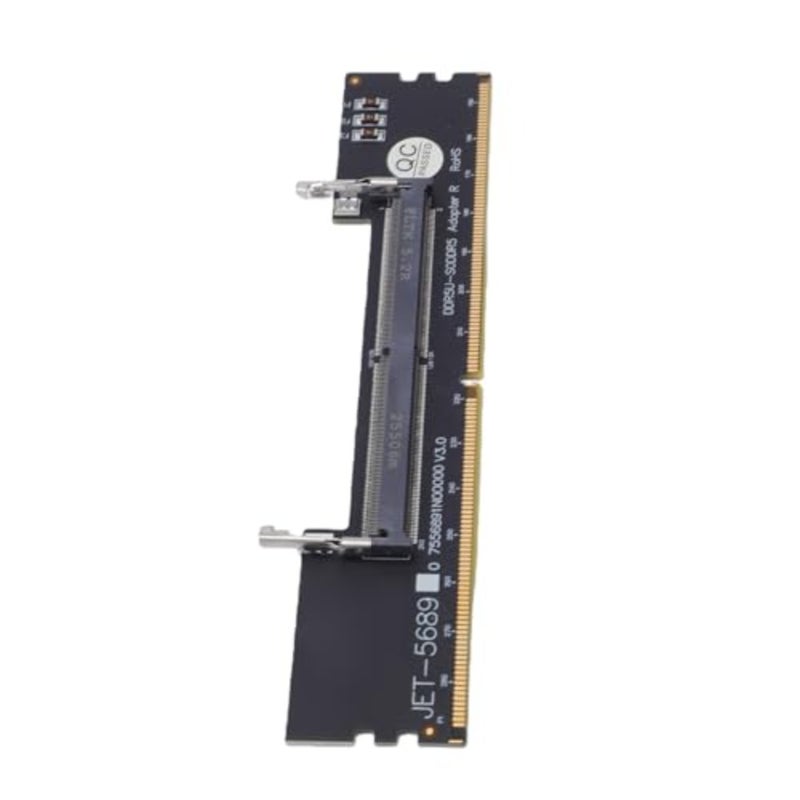 DDR5 U DIMM to SO DIMM Adapter Card, Convert Laptop DDR5 Memory for Desktop Use Laptop to Desktop Converter Technology for Computer Repair and Maintenance - Image 1