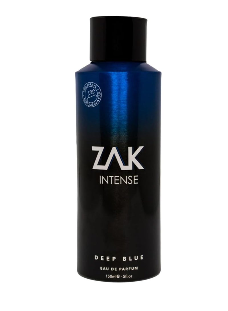 زاك عطر ديب بلو انتنس للرجال من زاك، او دو برفان- 150 مل - Image 1