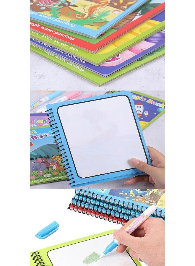 ستوريو كتاب سحر الماء من ستوريو، قلم رسم سحري، ألعاب تلوين ورسم للأطفال، كتاب تعليمي للأطفال الصغار، عبوة من كتاب واحد - Image 4