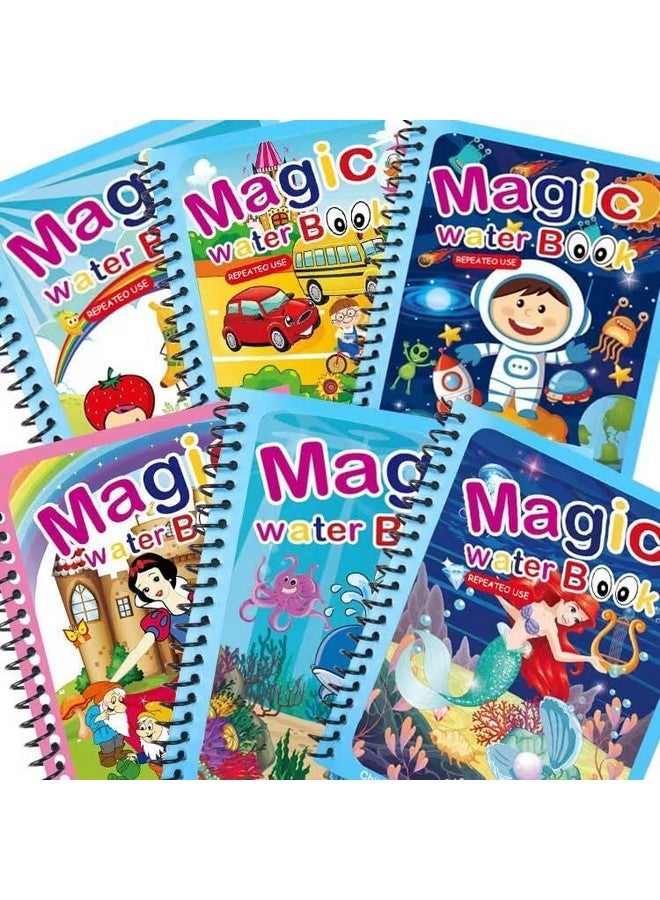 ستوريو كتاب سحر الماء من ستوريو، قلم رسم سحري، ألعاب تلوين ورسم للأطفال، كتاب تعليمي للأطفال الصغار، عبوة من كتاب واحد - Image 5