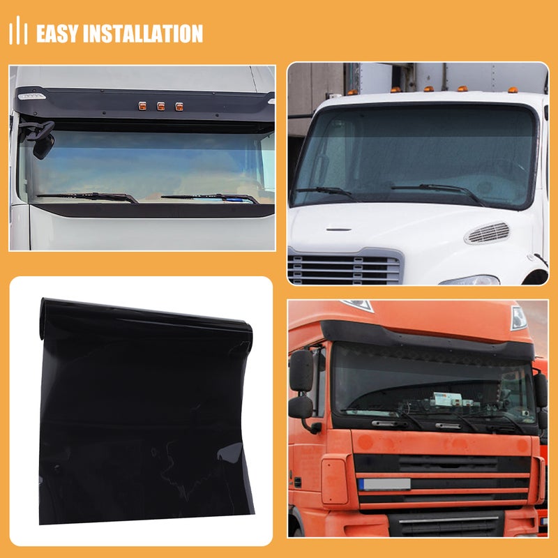 2 Sheets Car Windshield Tint Replacement Windshield Film Adhesive For Vehicle Car Windshield Film Adhesive Vehicle Windshield Tint - Image 3