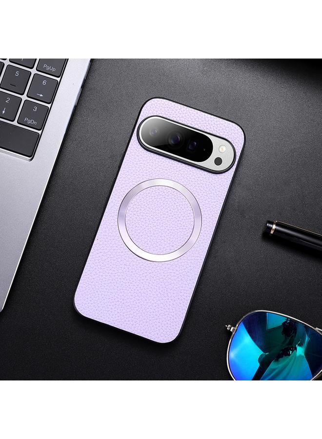 The Bros Phone Case For Google Pixel 9 CD Magsafe Magnetic Litchi Texture Phone Phone Case - Image 1