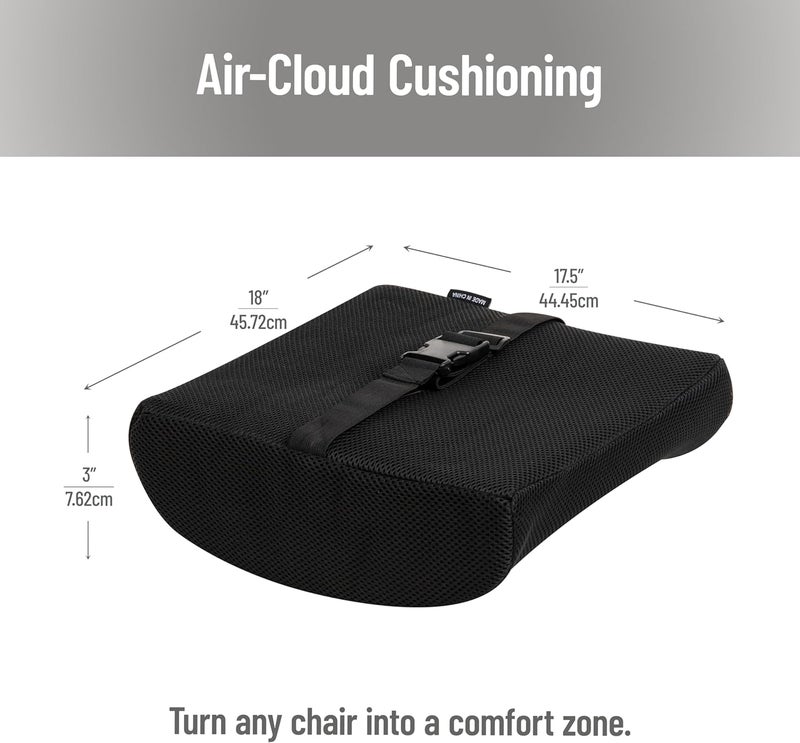 Mind Reader BACKFOAM-BLK Back Foam, One Size - Image 3