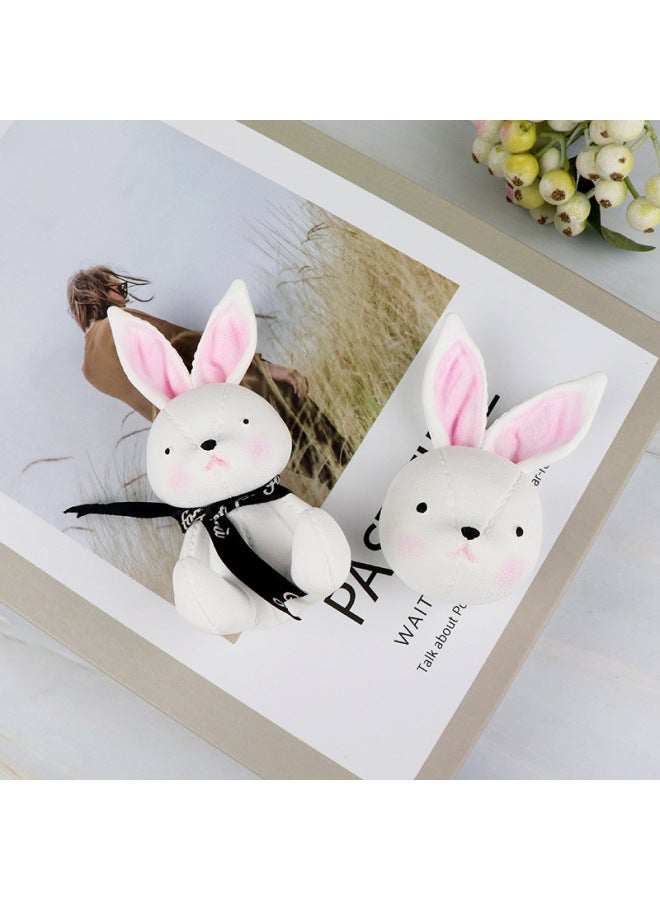 Korean-style Leather Rabbit Dinosaur Biscuit Lop Rabbit Bear Sofa Panda Aromatherapy Plaster Silicone Mold-Color:11 Large Backpack Bear  - Image 4