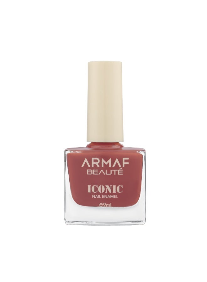 Armaf Beaute Iconic Nail Enamel 025 Daddy Princes, 9ml | High Shine Nail Polish | Chip-Resistant Formula | Smooth Gloss Finish | Long-Lasting & Easy Application - Image 1