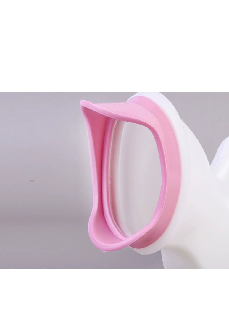Urinal for Elderly Children Nighttime Portable Urinal Bedside Urine Pot Elderly Care Urinal Women Potty Pee Bottle Urinal Collector for Hospital Camping Car Travel Toilet Urinal - Image 3