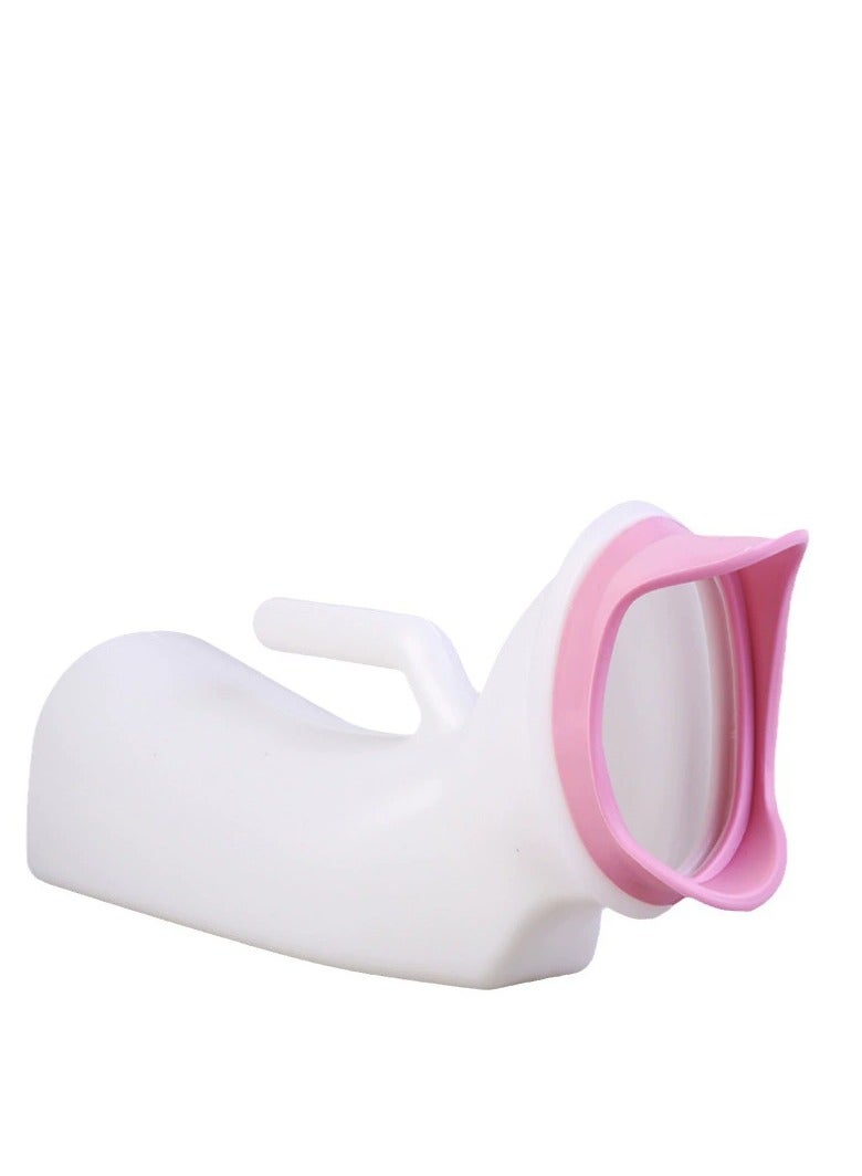 Urinal for Elderly Children Nighttime Portable Urinal Bedside Urine Pot Elderly Care Urinal Women Potty Pee Bottle Urinal Collector for Hospital Camping Car Travel Toilet Urinal - Image 1