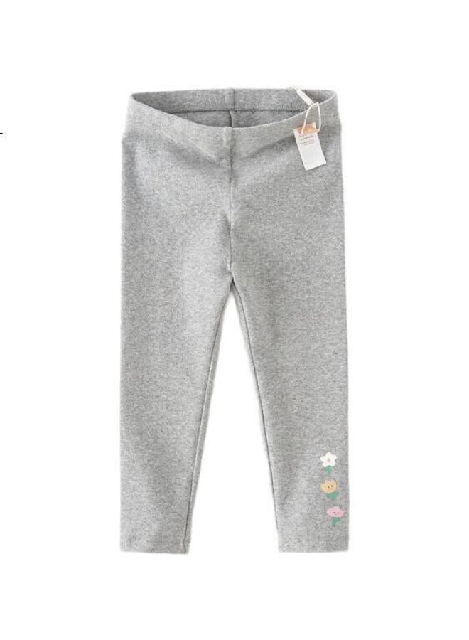 Dave & Bella Girls' Leggings Autumn Children'S Trendy Pants, Baby Casual Trousers - Image 1