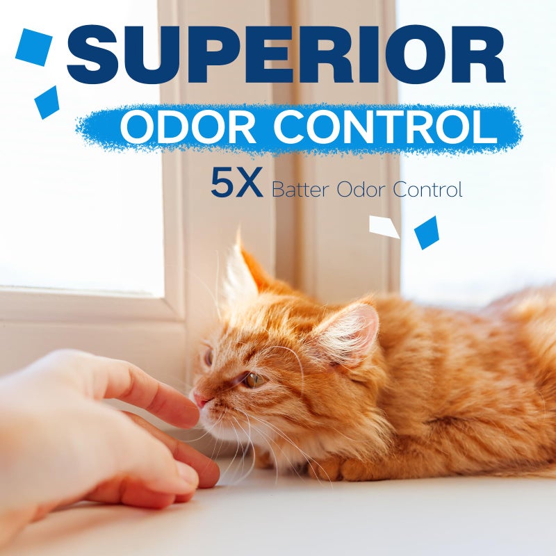 MADE 4 PETS Made4Pets Cat Litter Crystals Kitty Litter Odor Control Crystal Litter Non Clumping No scooping Low Dust, Low Tracking, Lightweight, Dehydrates Waste,â€“ 19.8 lbs (6 x 3.3 lb Packs) - Image 2