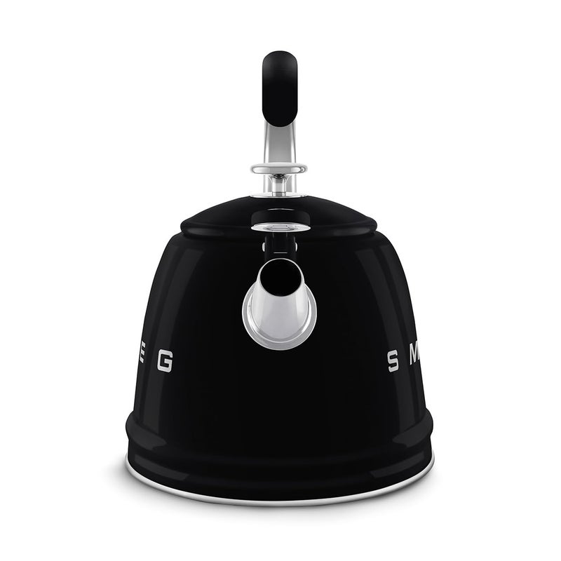 SMEG Retro Stovetop Whistling Kettle – 2.4Q (Black) - Image 3