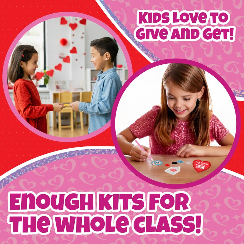 SCS Direct Sweet Treats Diamond Painting Kits (24Ct) - Perfect Goodie Bag Party Favors For Kids Birthday Party - Each Includes Candy Gem Craft Activity & Sticker For Boys & Girls - Multi-Item Party Favor Packs - Image 5
