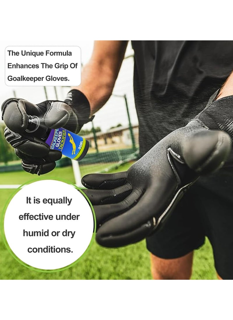 CMGTYYD Goalkeeper Glove Grip Spray 30ml – Soccer Glove Glue for Wet & Dry Conditions, Restores Grip on Goalkeeper Gloves, Boosts Performance, Extends Glove Life, Ideal for Soccer Training & Matches  - Image 4