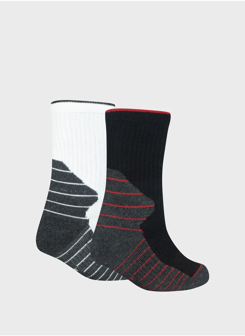 Jordan Youth 2 Pack Jordan Crew Socks