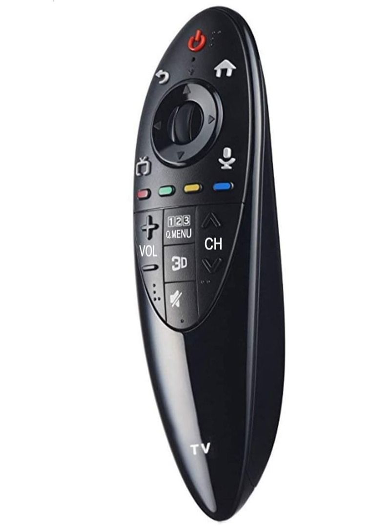 Magic Remote Control Compatible with LG Smart TVs – Supports LG AN-MR500 UB UC EC Series LCD TV Models – 3D Function, Voice Control, Motion Sensing, and Quick Access Keys – Universal Replacement Remote Controller - Image 3