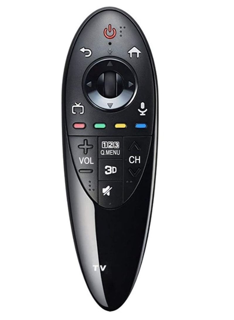 Magic Remote Control Compatible with LG Smart TVs – Supports LG AN-MR500 UB UC EC Series LCD TV Models – 3D Function, Voice Control, Motion Sensing, and Quick Access Keys – Universal Replacement Remote Controller - Image 1