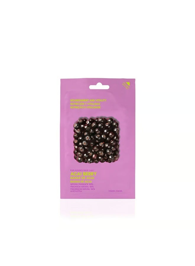 Holika Holika Pure Essence Mask Sheet Acai Berry 23ml - Image 1