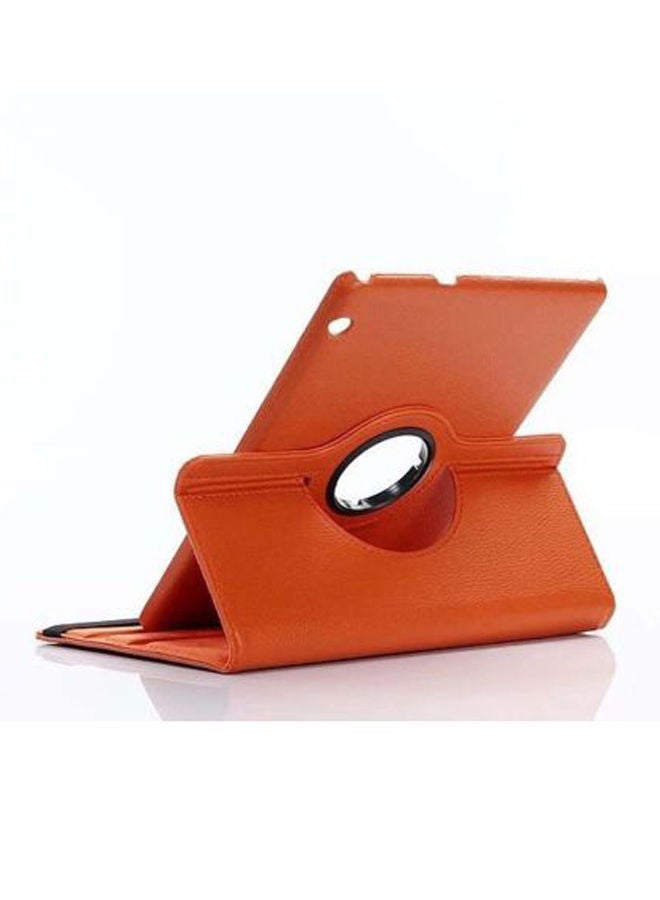 NIBEMINENT Protective Flip Cover For Huawei MediaPad Honor Play T3 9.6-Inch Orange/Black - Image 2