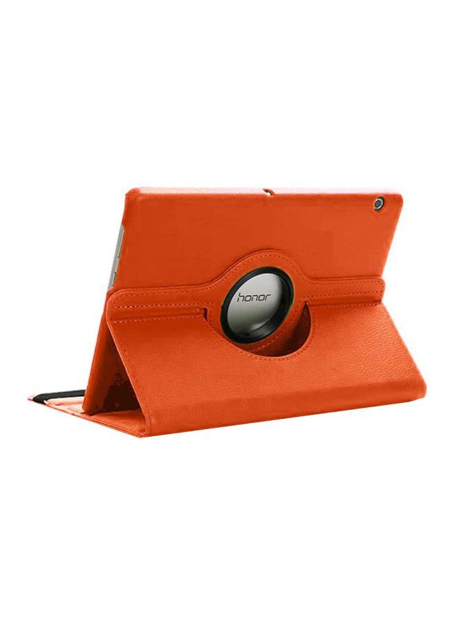 NIBEMINENT Protective Flip Cover For Huawei MediaPad Honor Play T3 9.6-Inch Orange/Black - Image 1